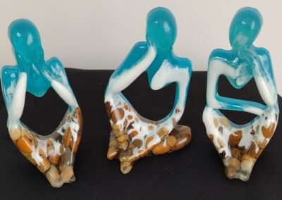 Les trois penseurs zen.